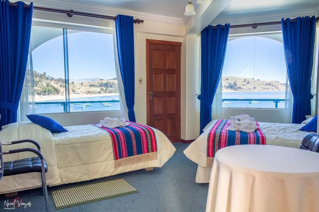 Hotel Lago Azul Copacabana (Lake Titicaca) Quarto foto